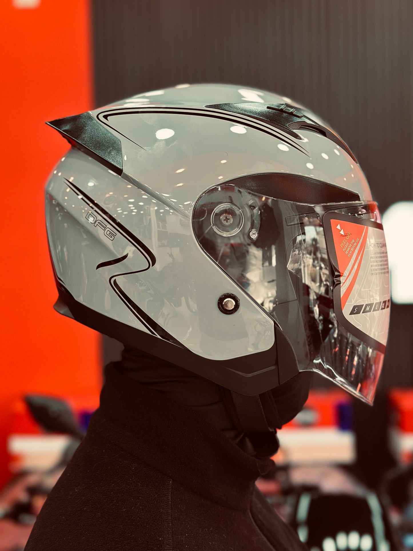 CASQUE DOUBLE VISIÈRE SYM ORIGINAL