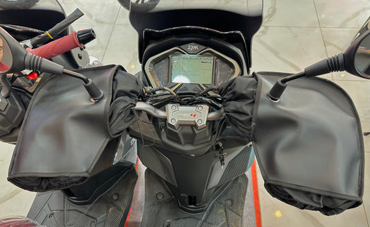 MOUFLES IMPERMÉABLE AVEC FOURRURE