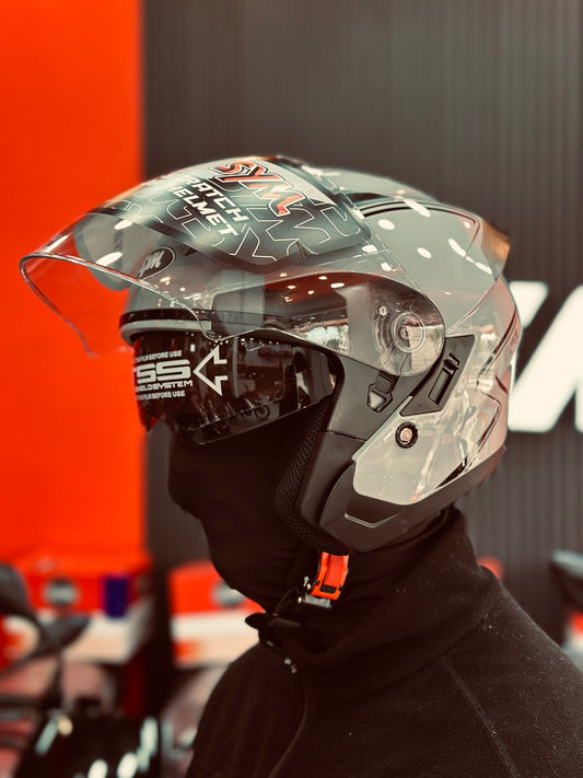 CASQUE DOUBLE VISIÈRE SYM ORIGINAL