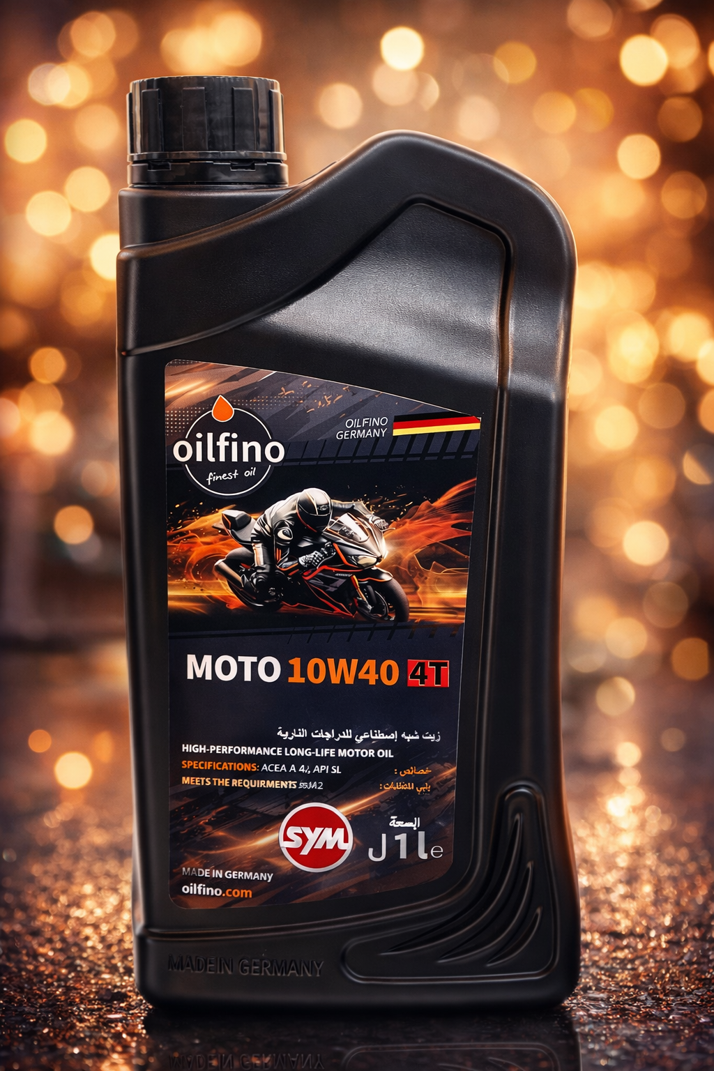L’HUIL OILFINO 10w40 4T SYM