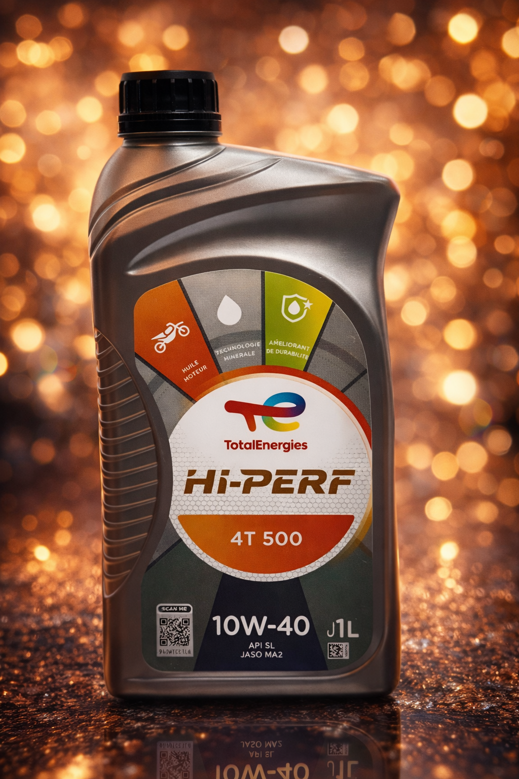 L’HUIL TOTAL 500 10w40 4T