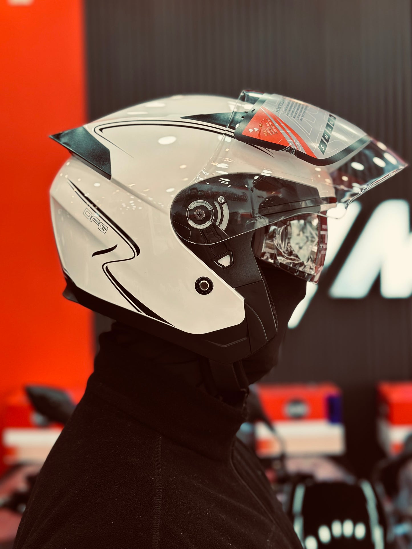 CASQUE DOUBLE VISIÈRE SYM ORIGINAL