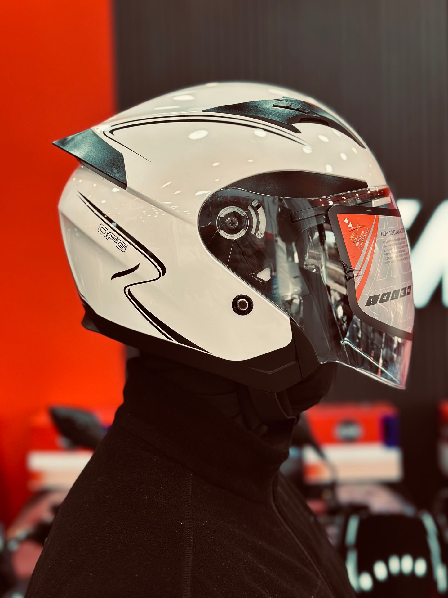 CASQUE DOUBLE VISIÈRE SYM ORIGINAL