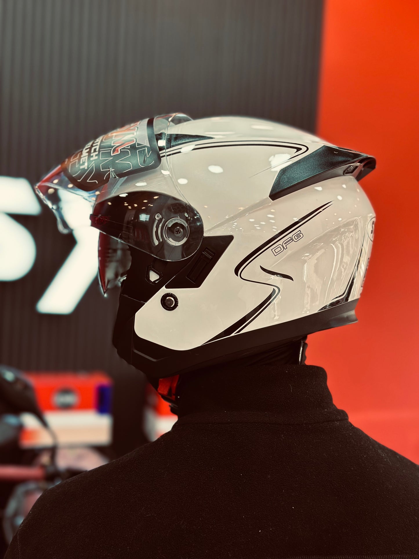 CASQUE DOUBLE VISIÈRE SYM ORIGINAL